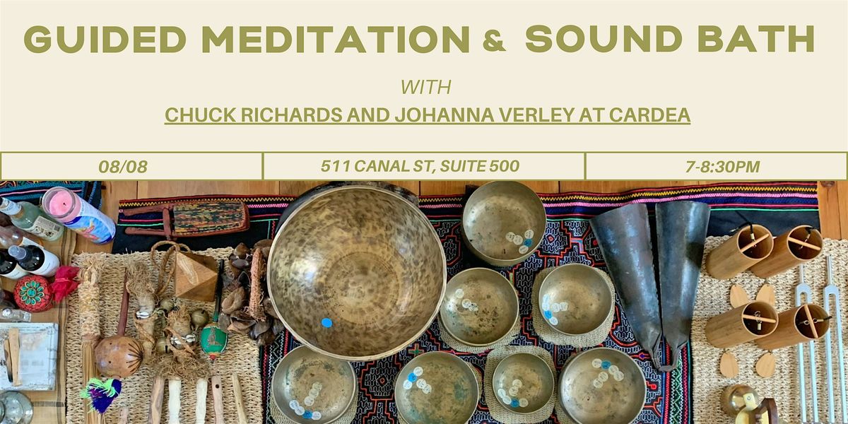 Guided Meditation & Sound Bath at Cardea