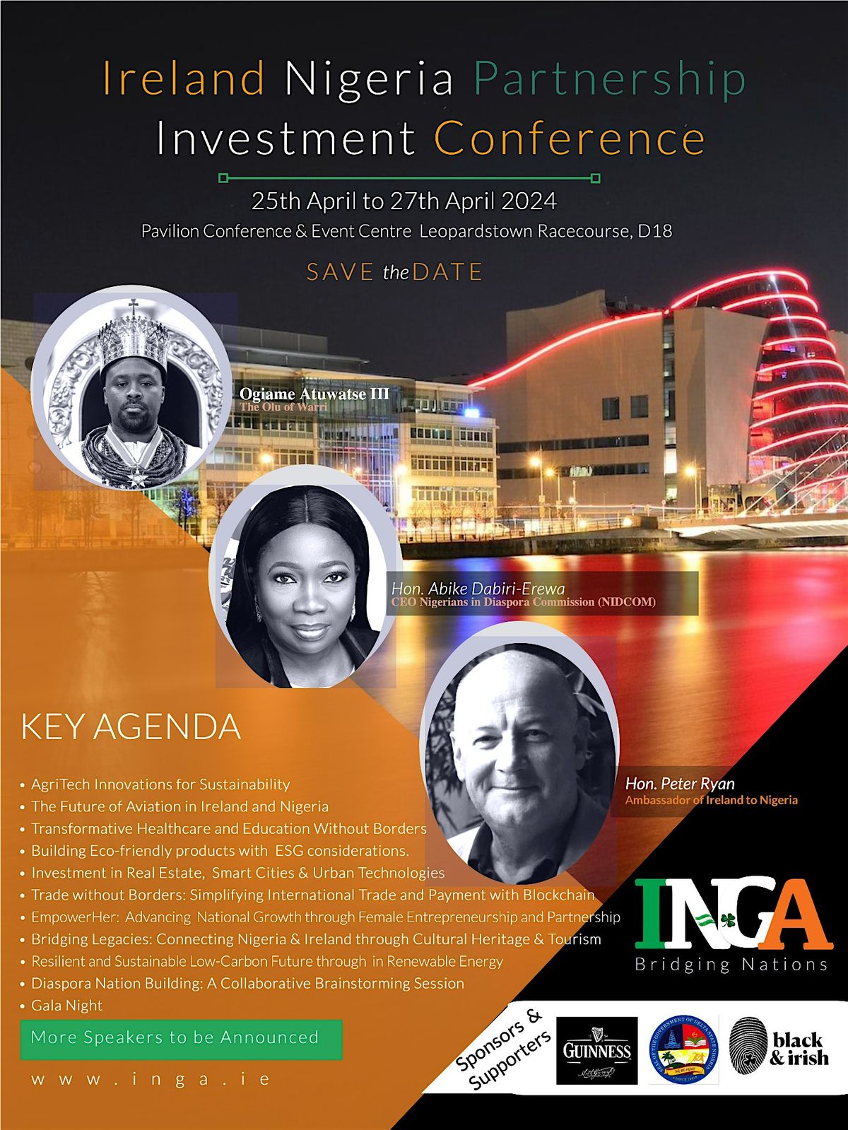 Ireland Nigeria Partnership Investment Conference(3 days)
