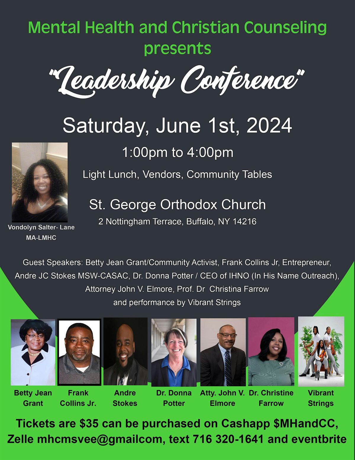 Mental Health and Christian Counseling presents "Leadership Conference"