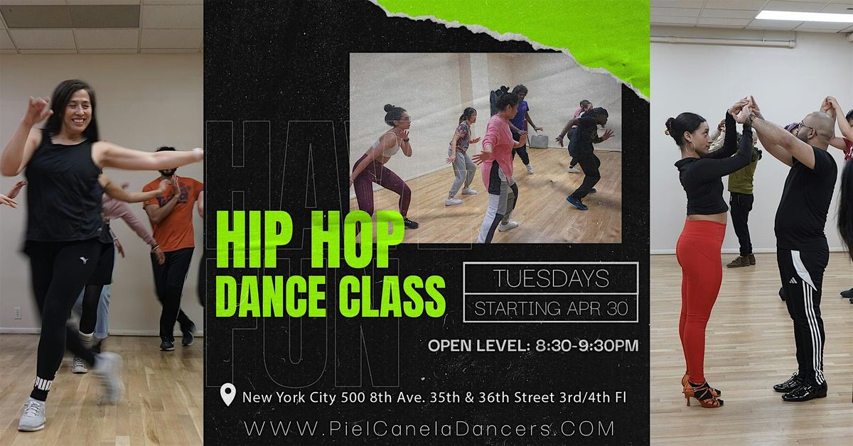 Hip Hop Dance Class,  Open Level