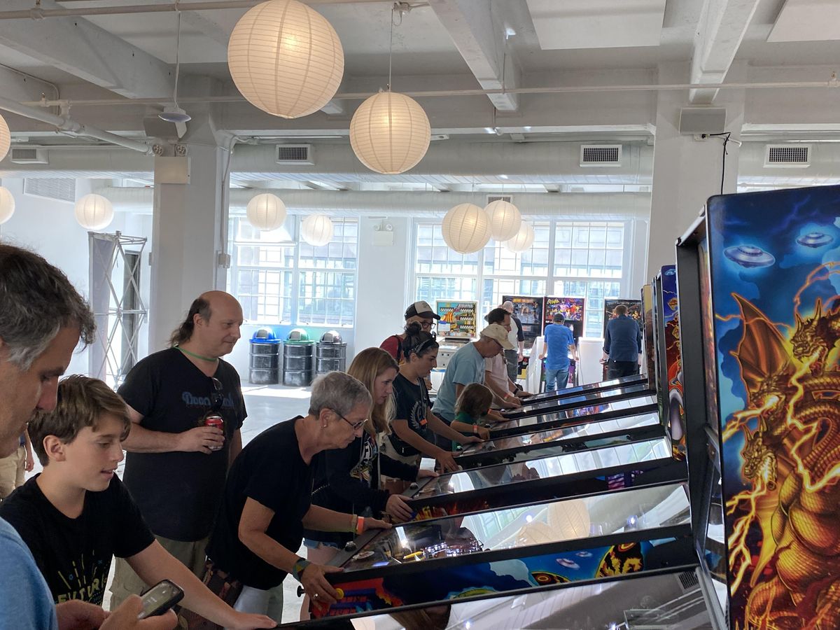 NYC Pinball Championships 2023, Industry City Five Two A Event Space