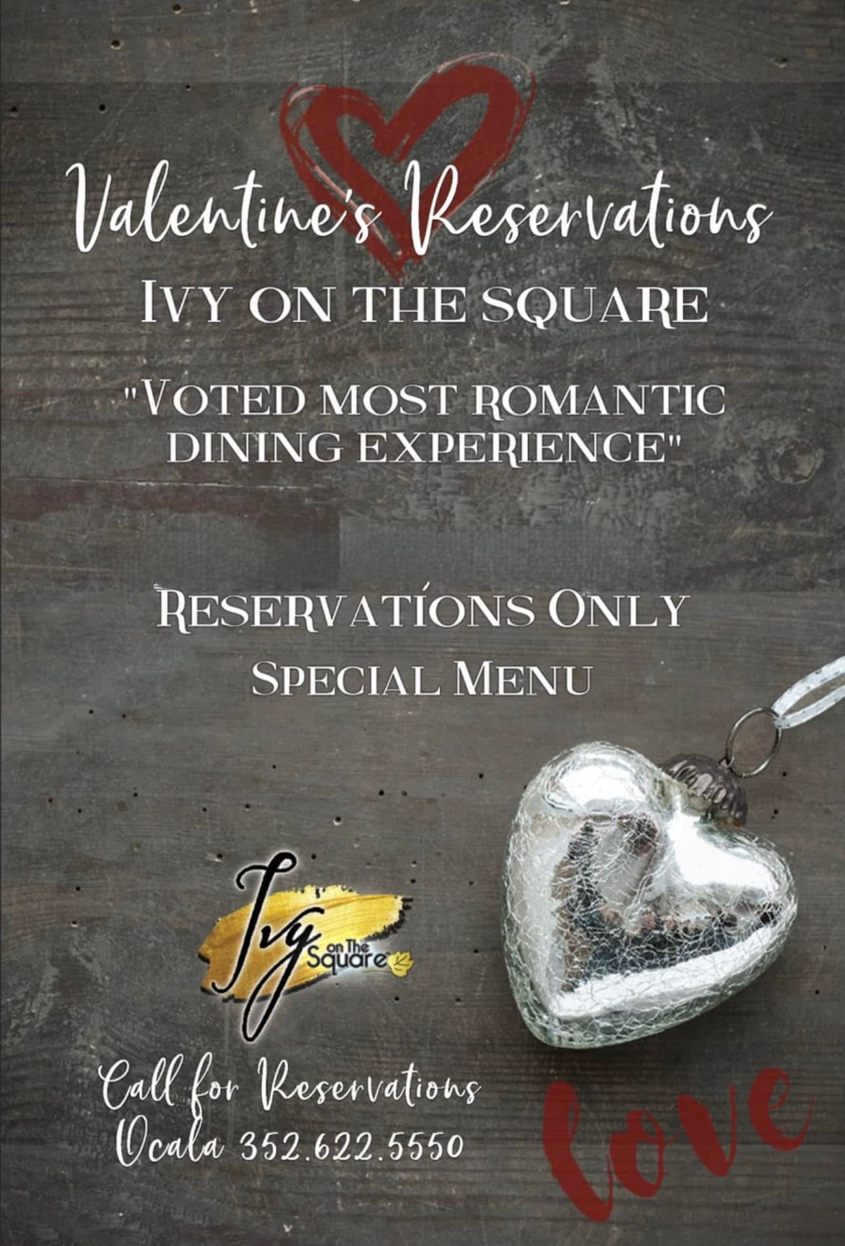 Special Valentine Dinner Event 