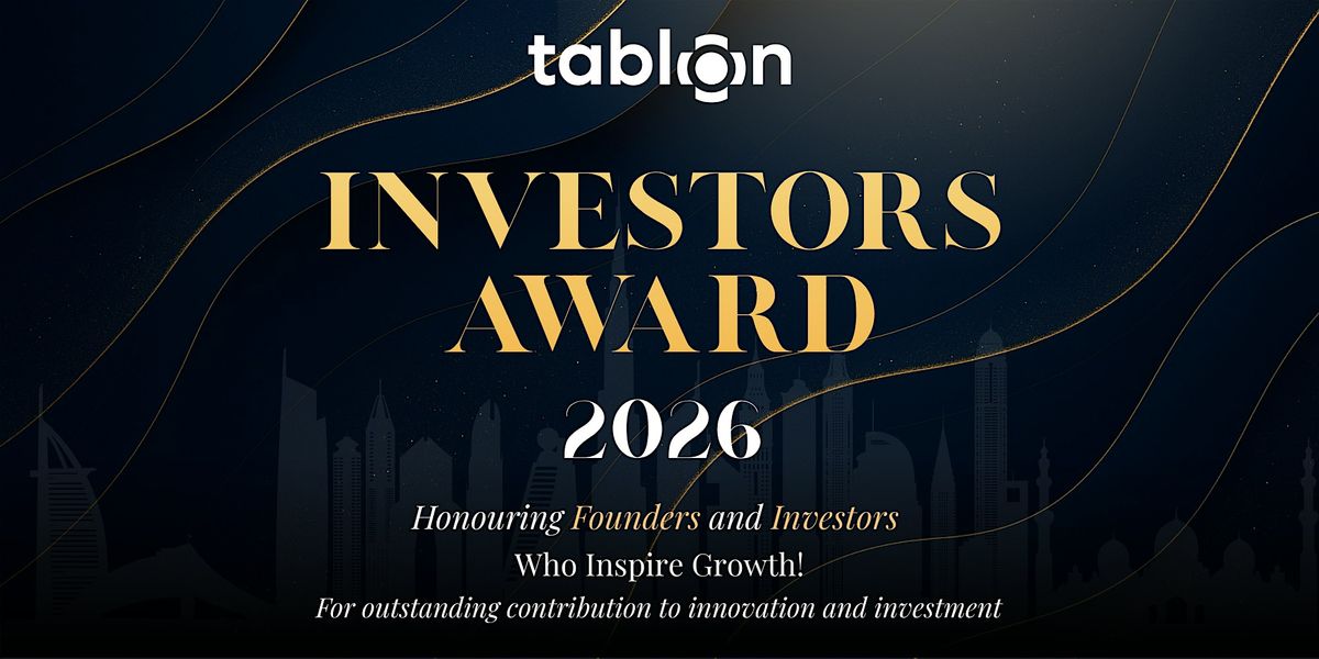 Investors Award | B2B Networking | Honouring Founders & Investors