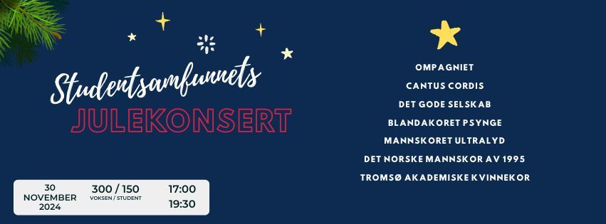 Studentsamfunnets julekonsert