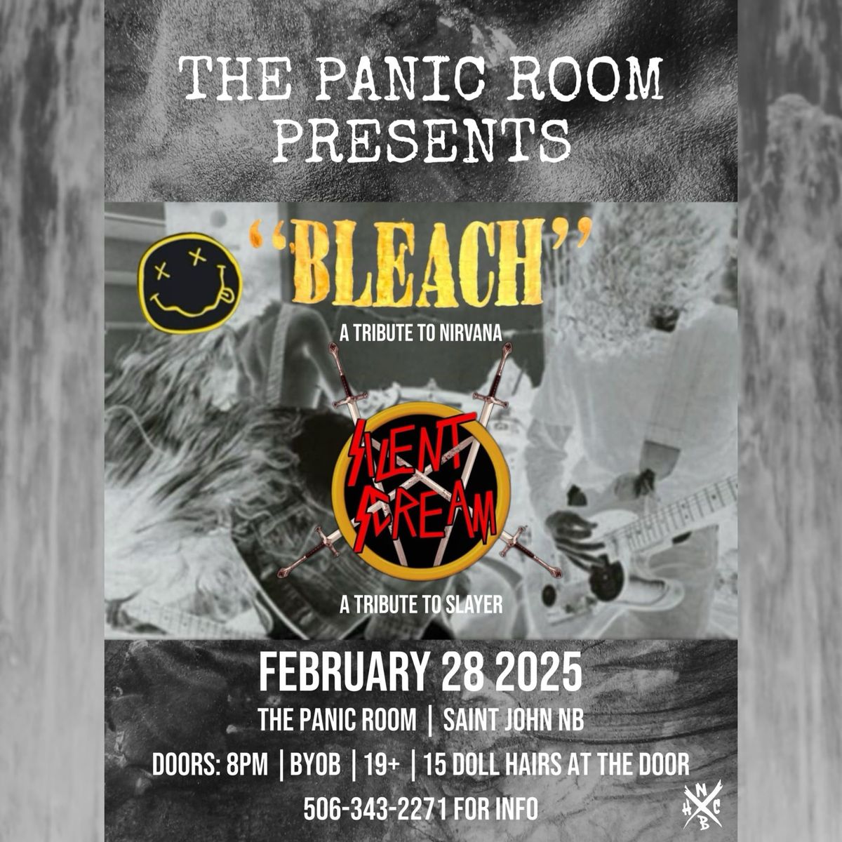 Bleach - Nirvana Tribute, Silent Scream - Slayer Tribute. 