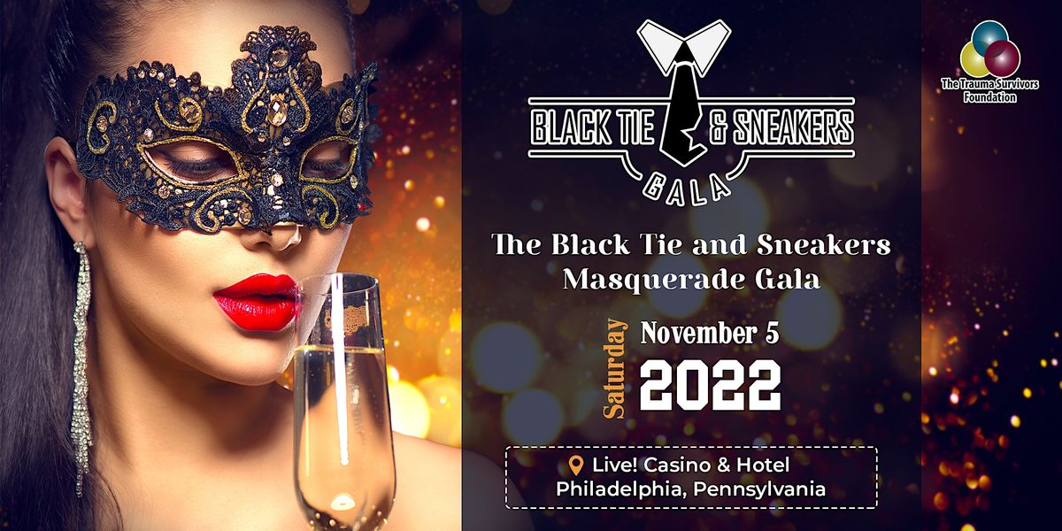 Black Tie and Sneakers Masquerade Gala