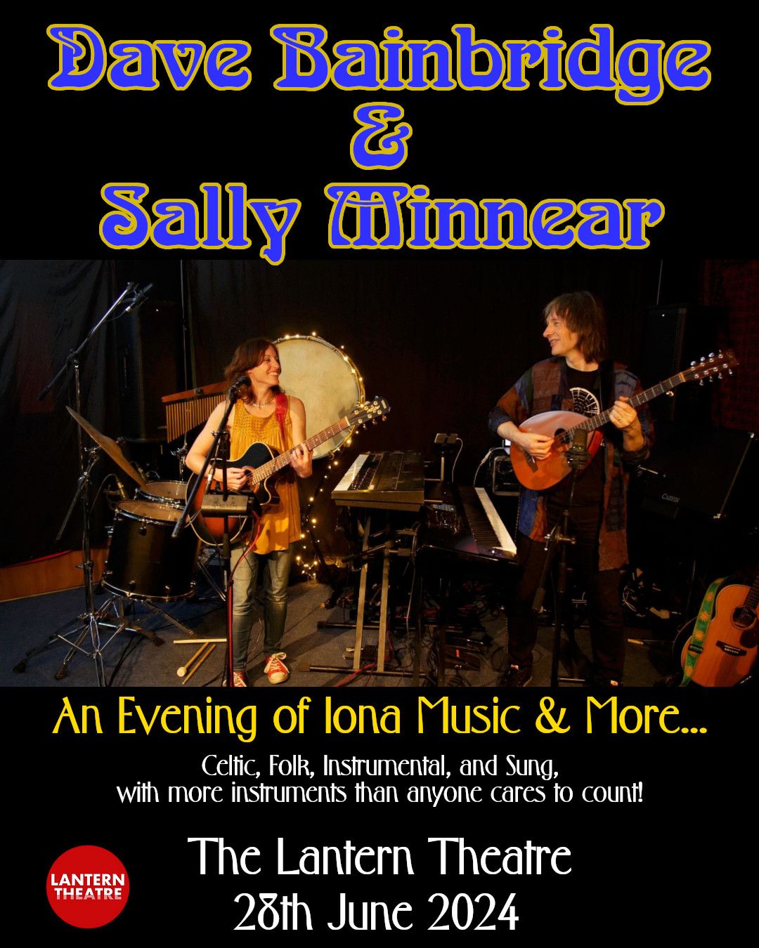 Dave Bainbridge and Sally Minnear at The Lantern Theatre