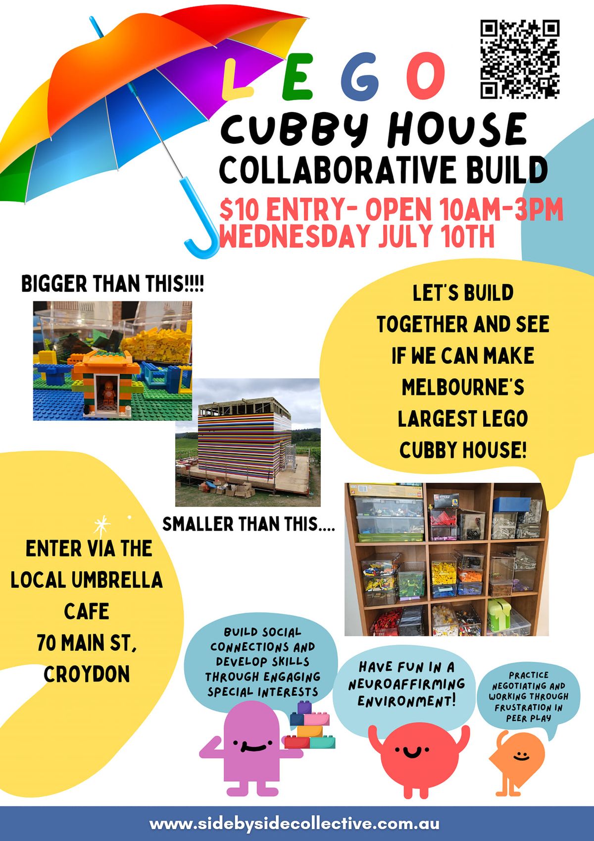 Lego Cubby House Collaborative Build Challenge