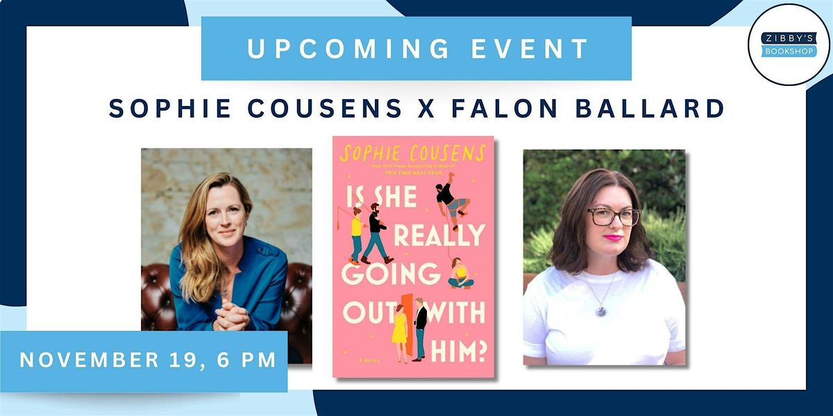 Author event! Sophie Cousens x Falon Ballard