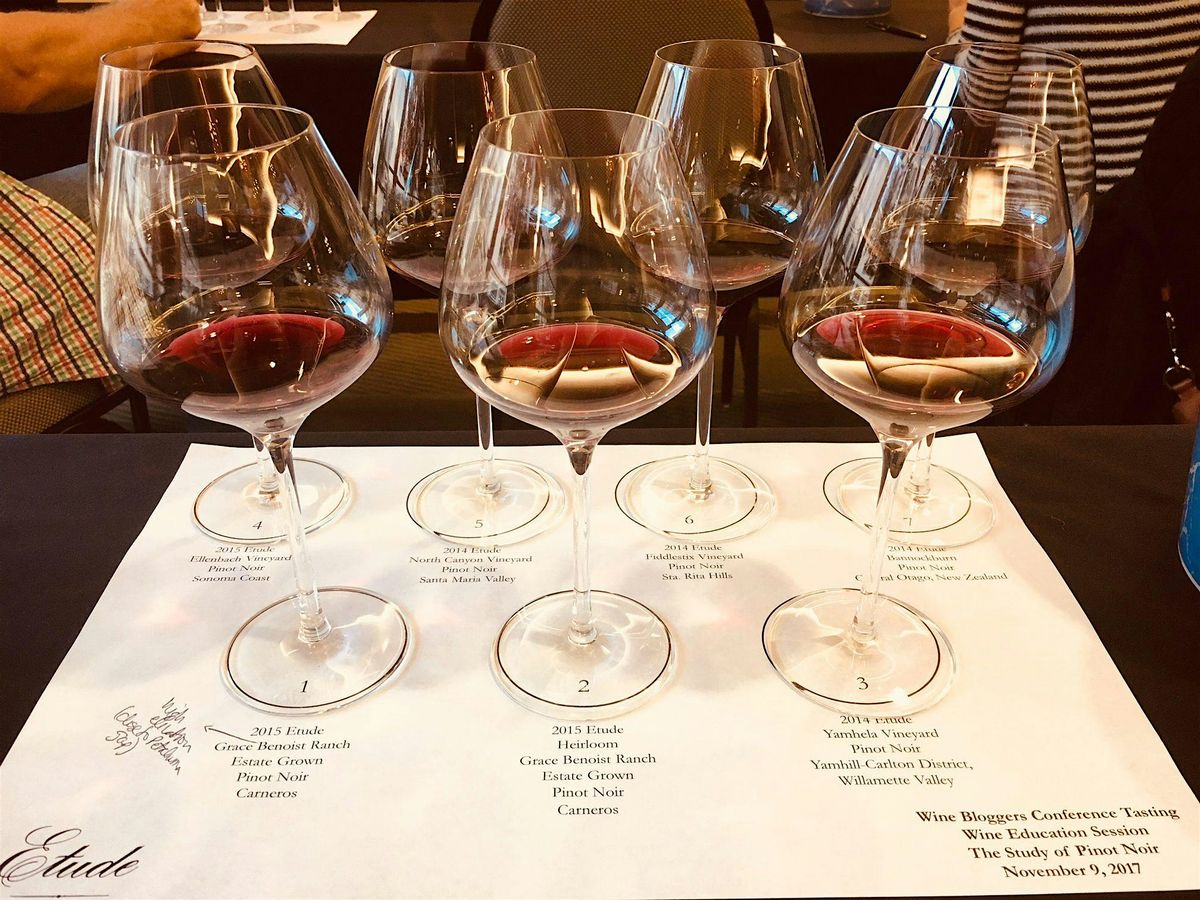 Blind Tasting of Pinot Noir Wines with Svetlana