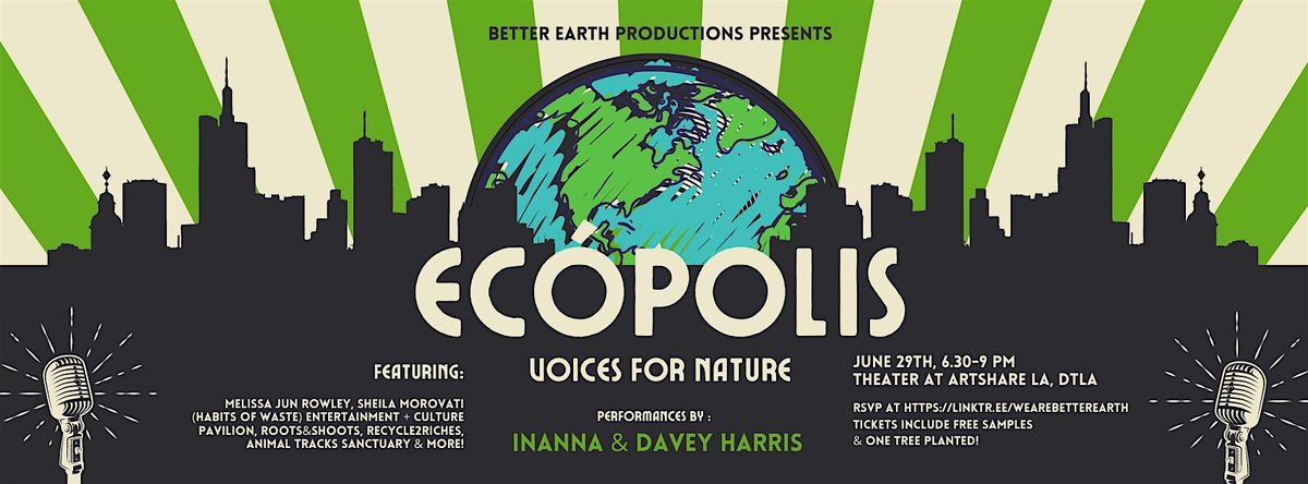 "Ec\u00f3polis: Voices For Nature" - a climate action concert