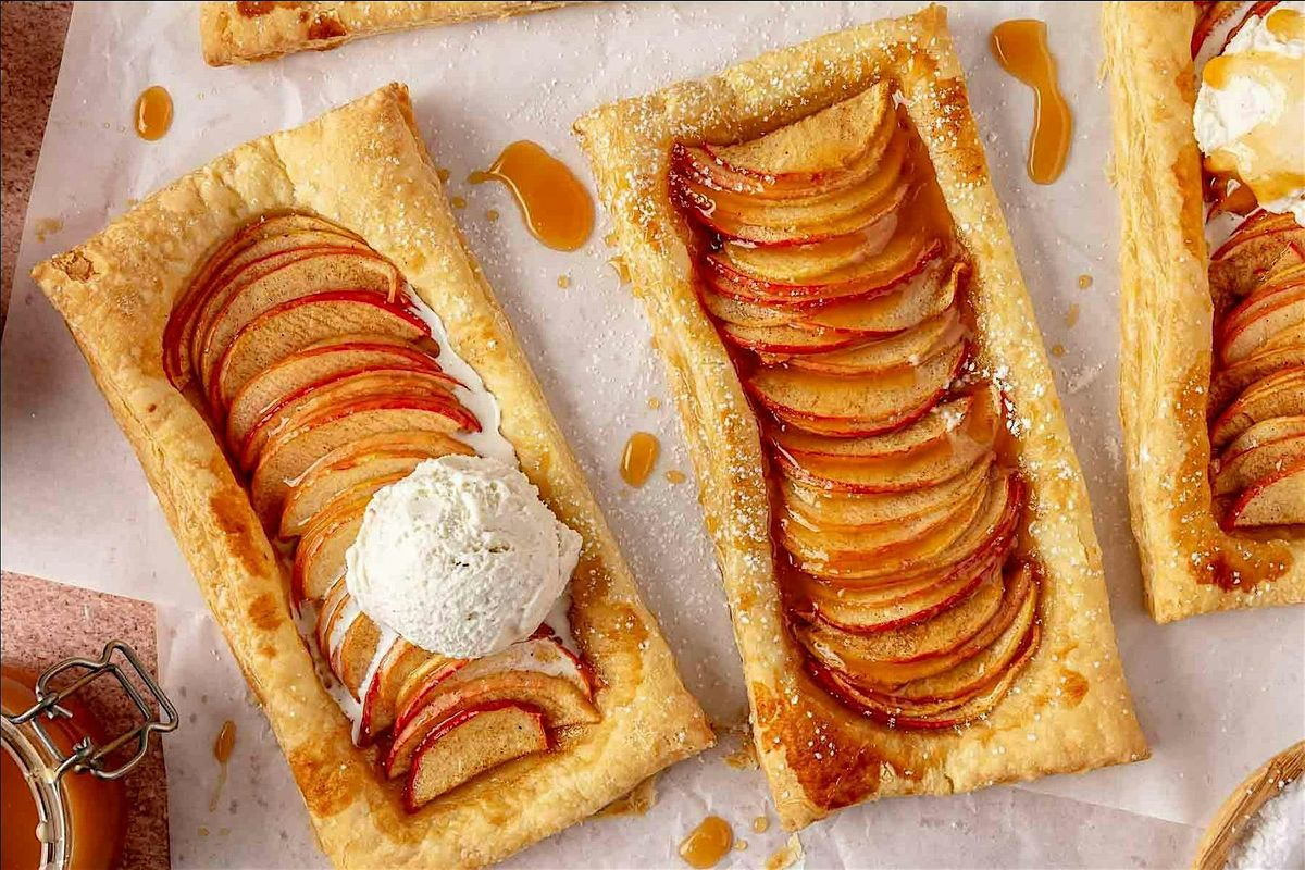 UBS Virtual Cooking Class: Easy Puff Pastry Desserts with Apple or Pear