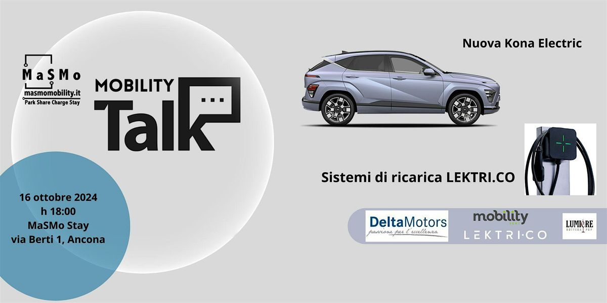 MaSMo Mobility Talk - 16 ottobre