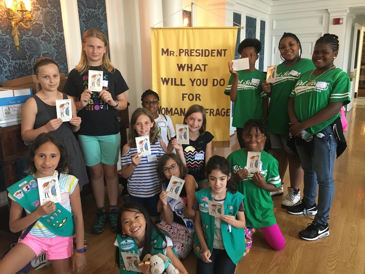 Playing the Past - Girl Scout Junior Badge Program