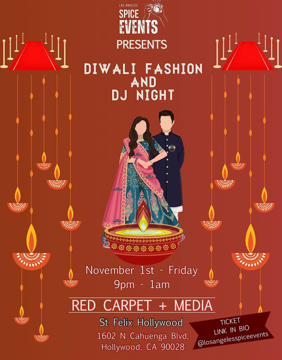 Diwali Fashion & Indian DJ Night