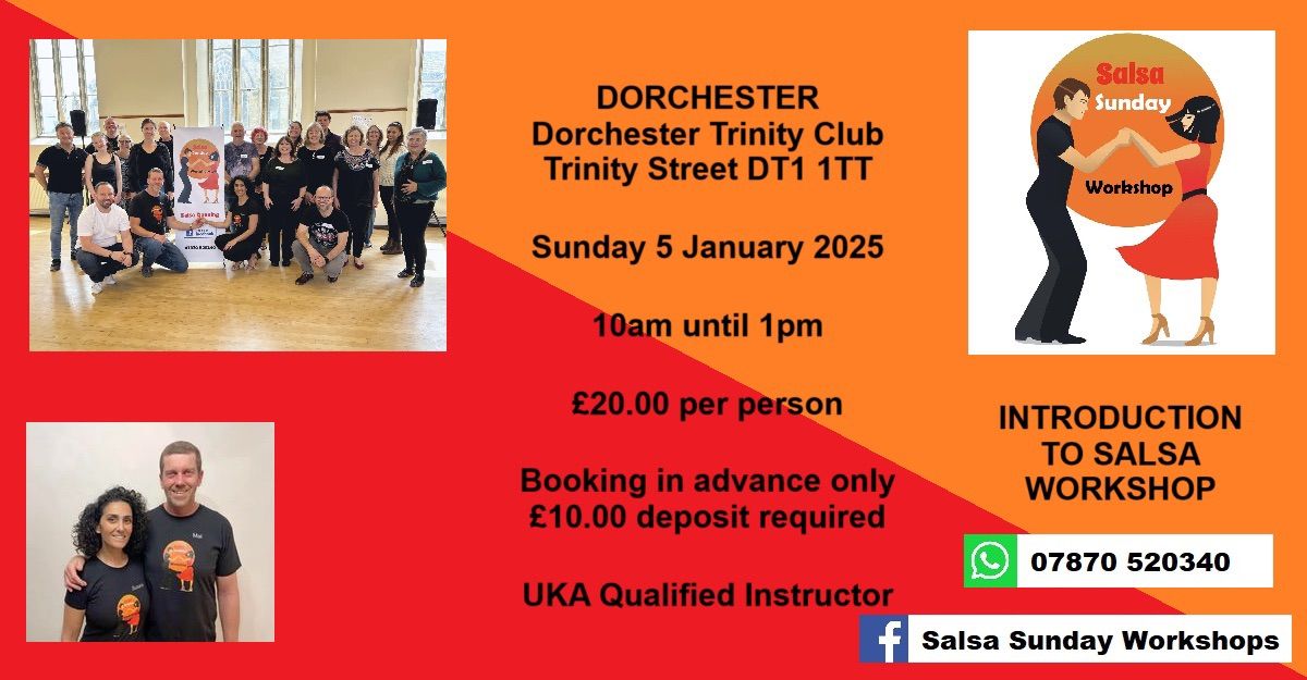 Salsa Sunday Workshop - Dorchester