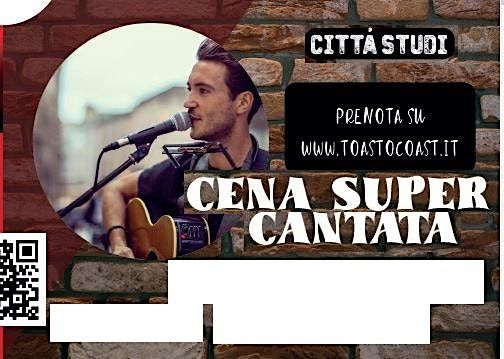 Citt\u00e0 Studi Ogni SABATO SERA, Cena Super Cantata In Live Music Show!