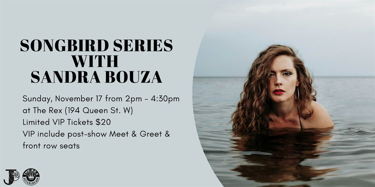 Sandra Bouza Sings at The Rex (VIP Tickets)