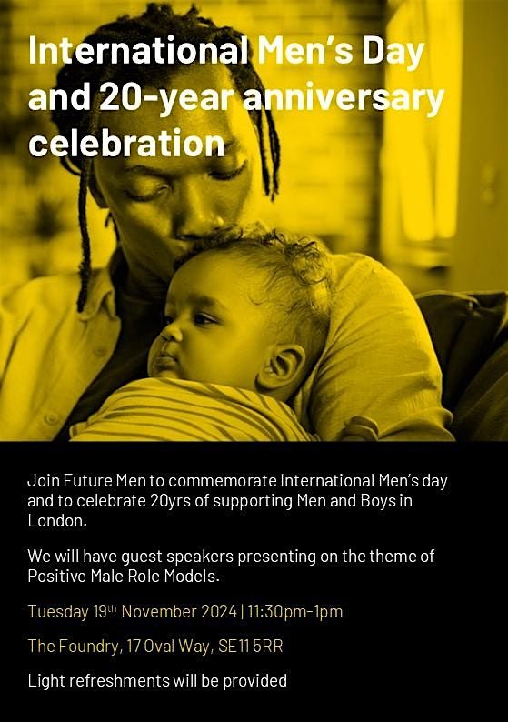 International Men's Day and 20-year anniversary celebration