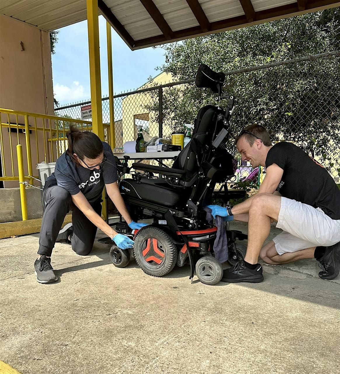 Split Second Community Wheelchair Wash