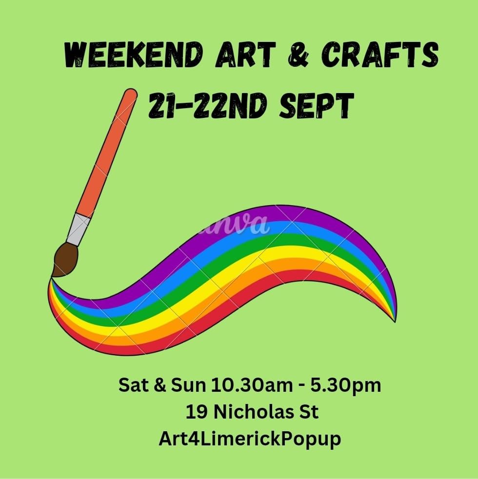 Weekend Local Art & Crafts 