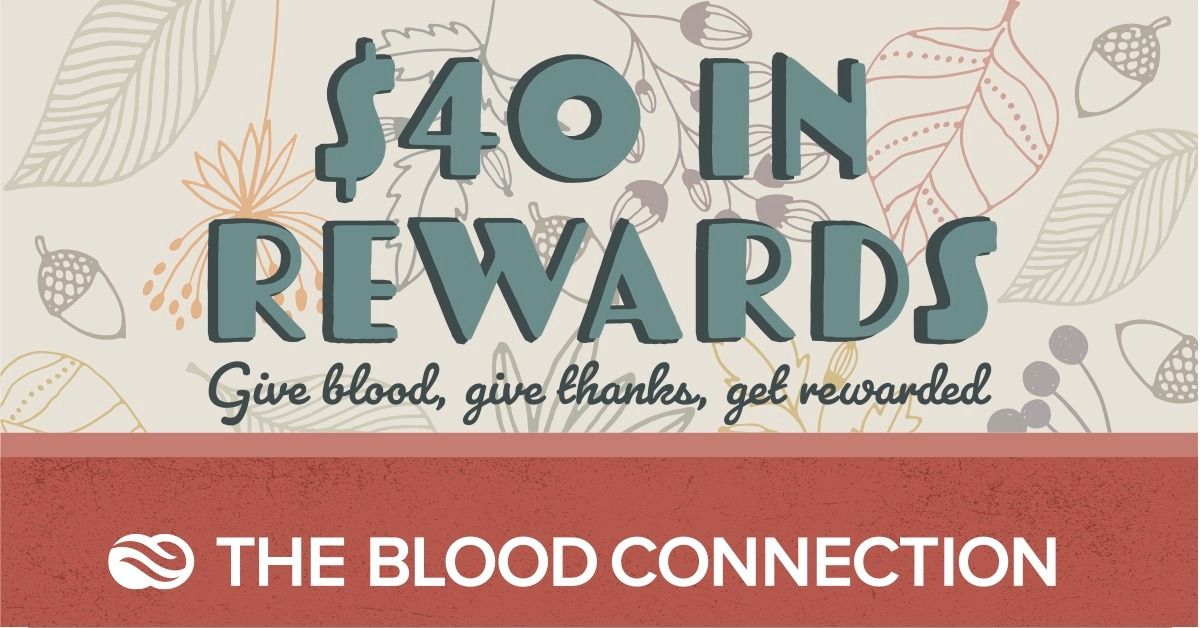 Blood Drive with The Blood Connection