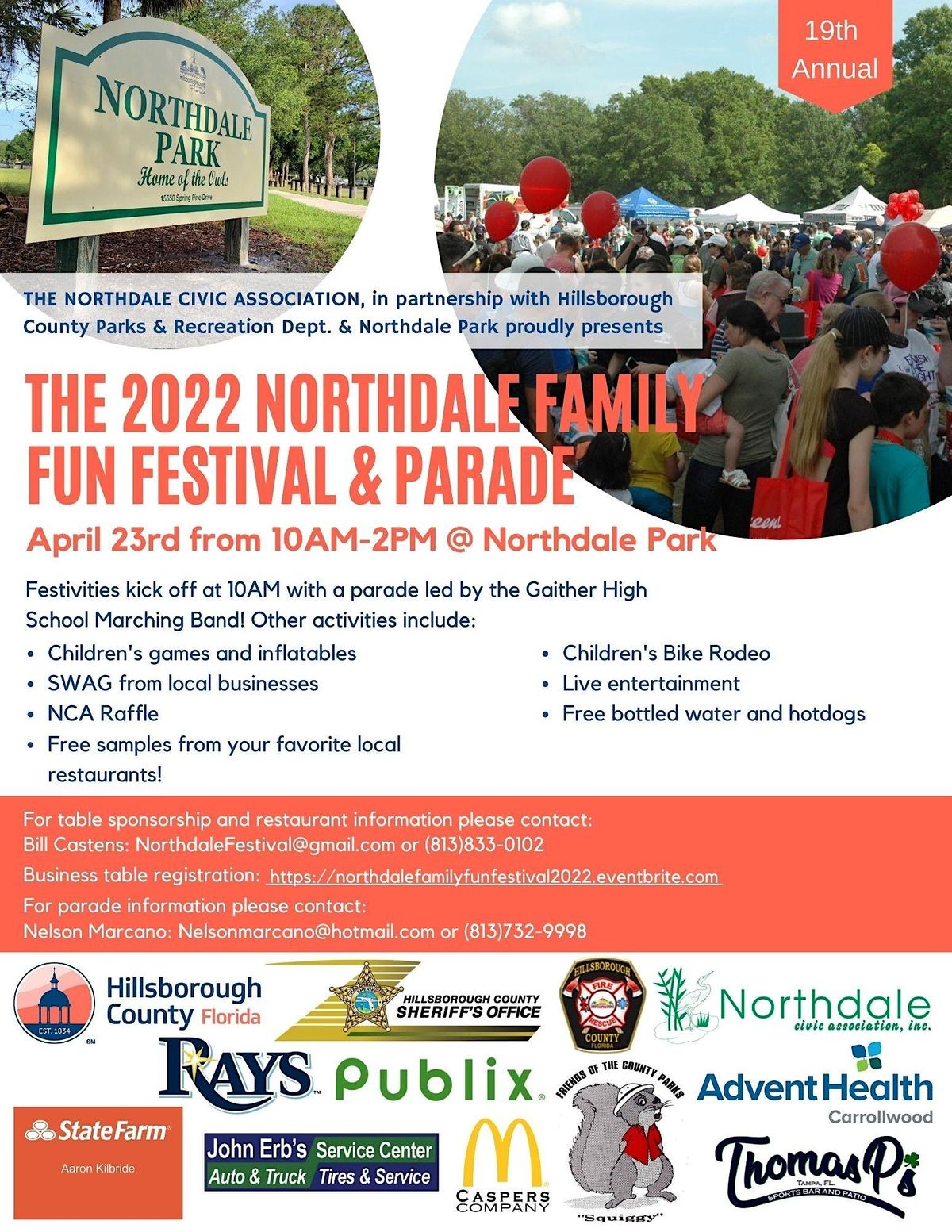 Northdale Family Fun Festival Food Vendor 2023, Northdale Recreation