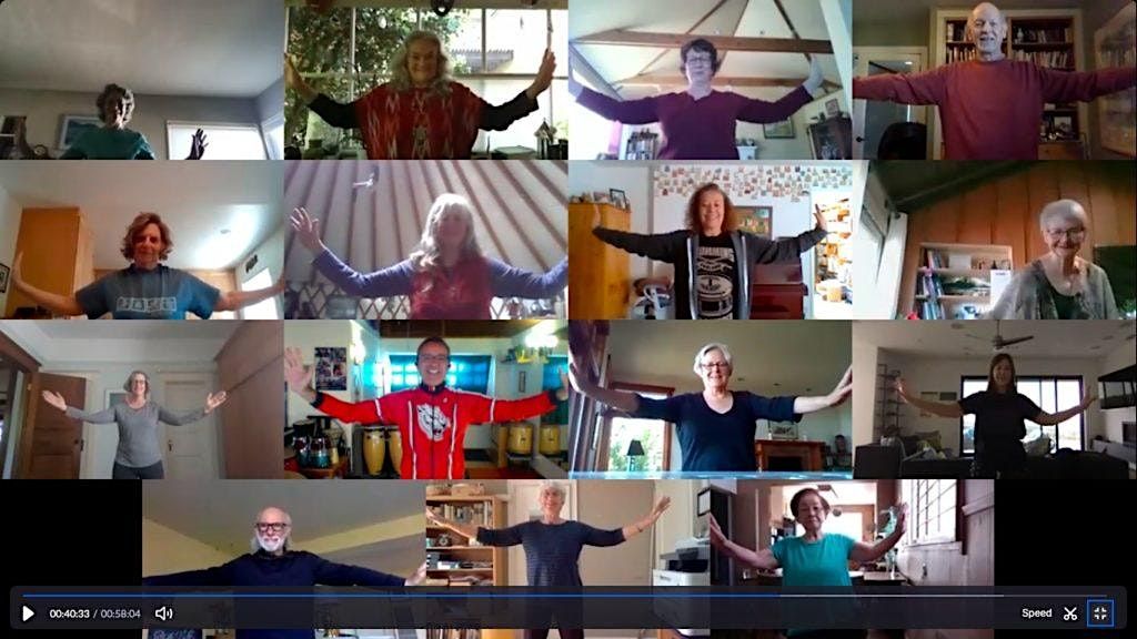 Tai Chi Movement for Wellbeing over 55's on ZOOM