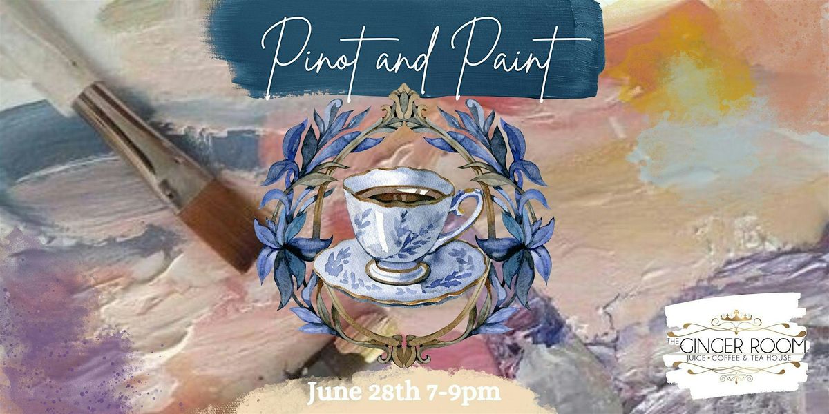Pinot and Paint: A Night of Art at the Ginger Room