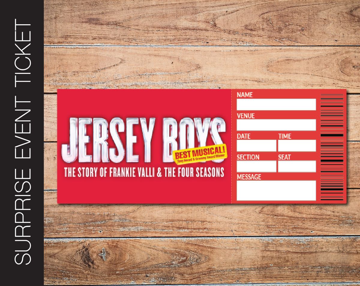 Jersey Boys at Saenger Theatre-LA