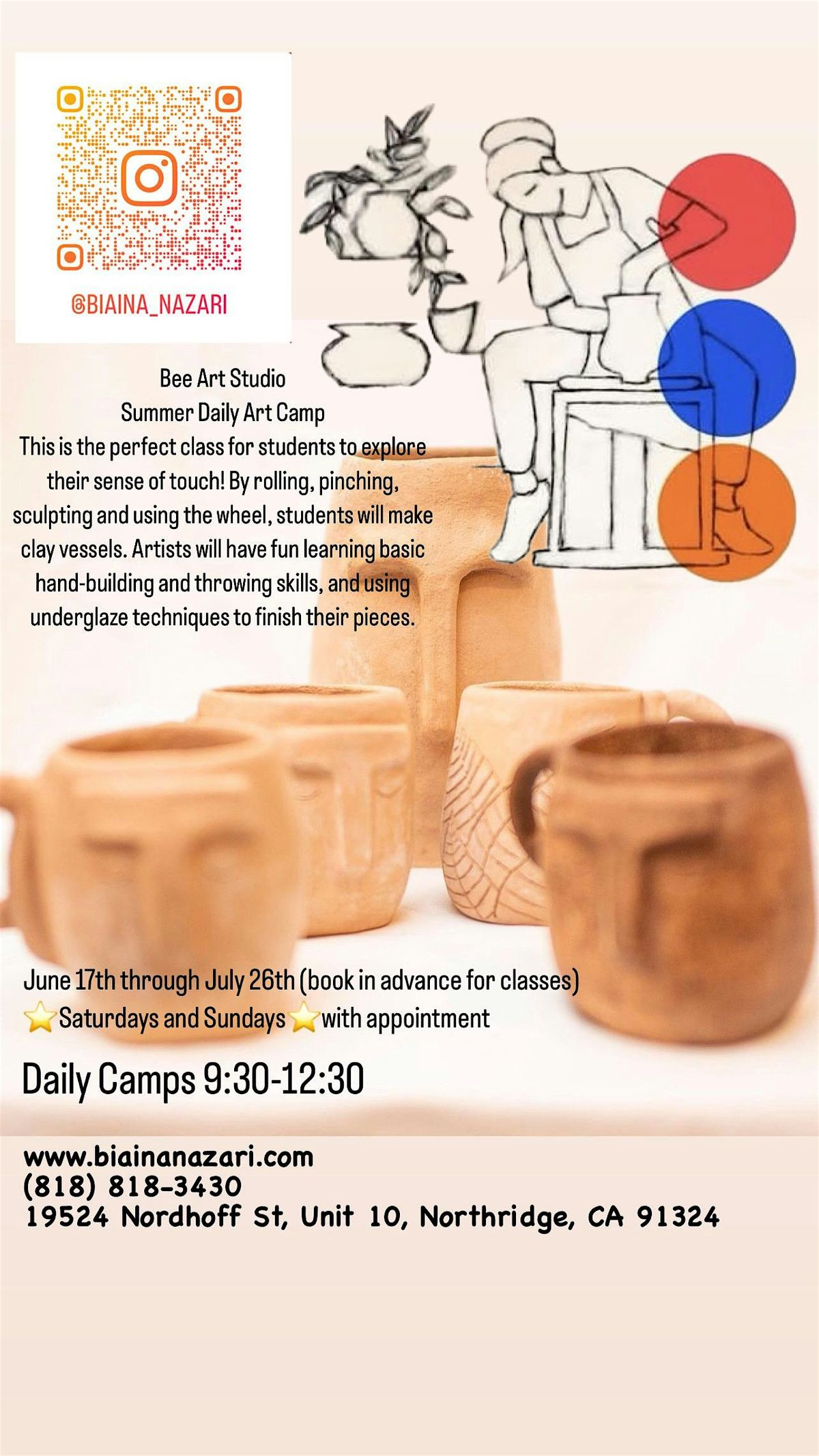 Summer Pottery Camp