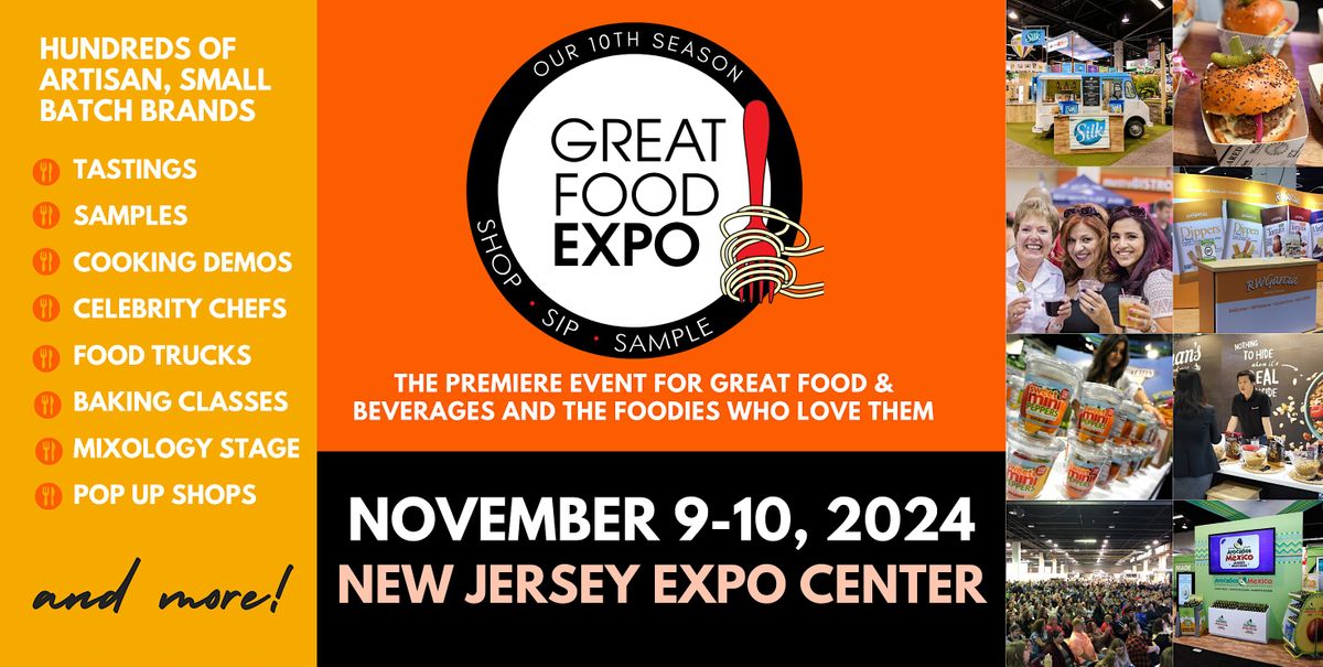 Great Food Expo, November 9-10, 2024