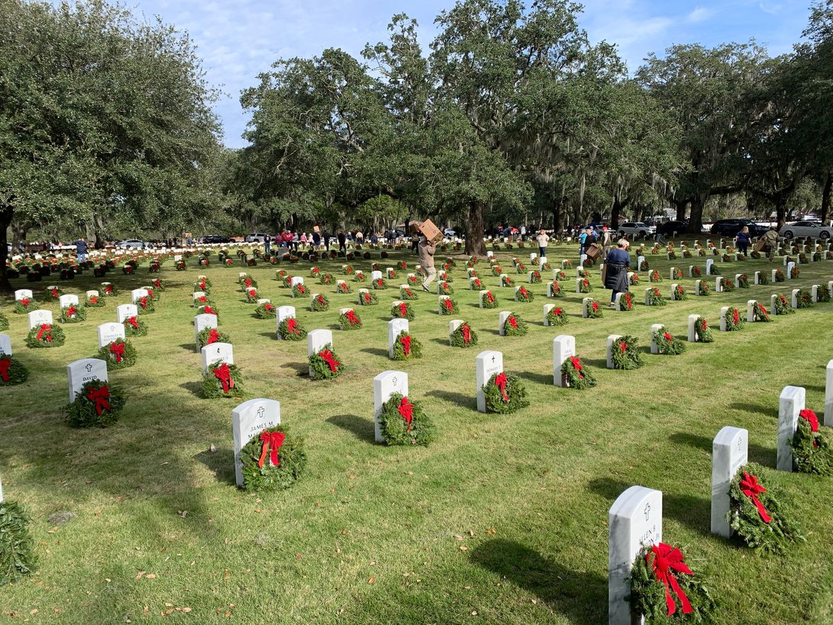 Wreaths Across America Beaufort Wreath Retirement