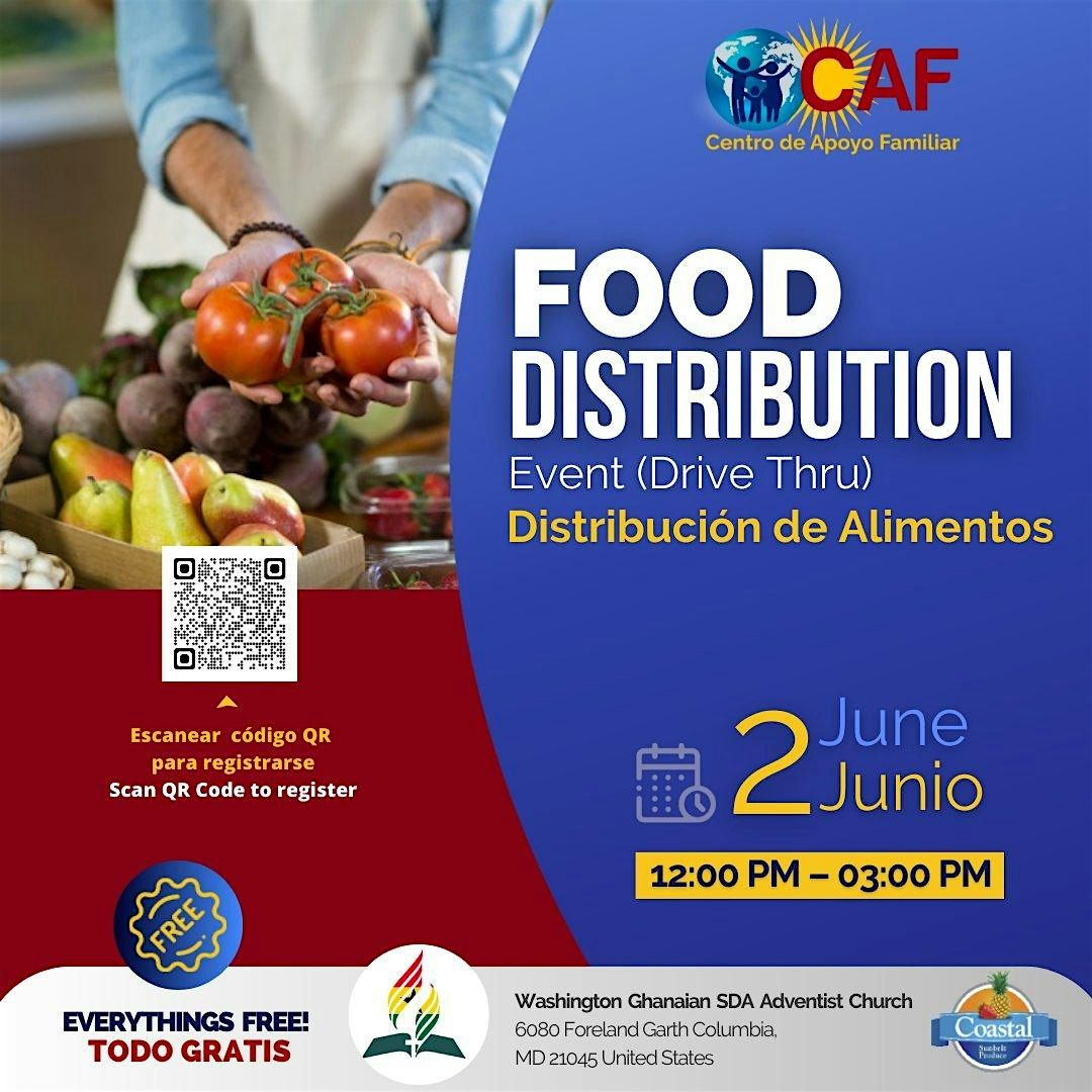 Brentwood MD Food Distribution Event \/  Distribuci\u00f3n de Alimentos