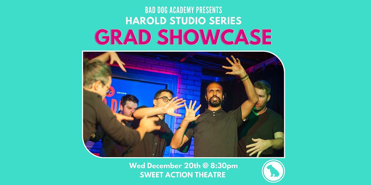 Bad Dog Grad Showcase! Harold Studio Series