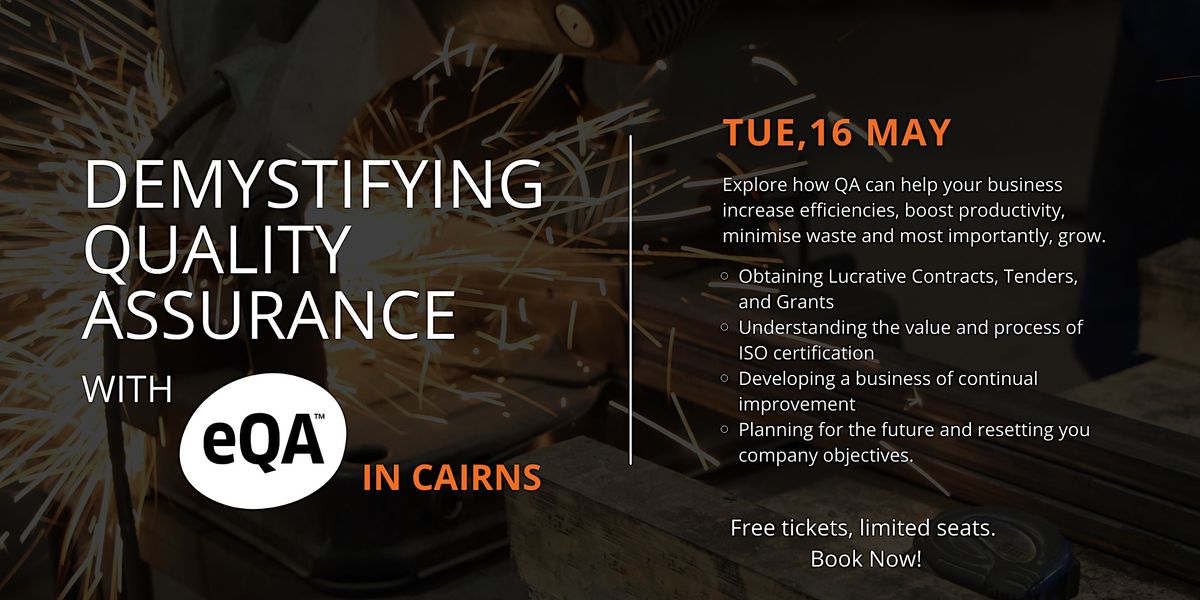 Demystifying Quality Assurance with eQA - Cairns, The Bolands Centre ...