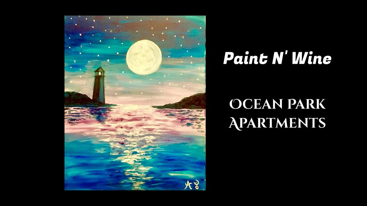 Paint N' Wine at Ocean Park!