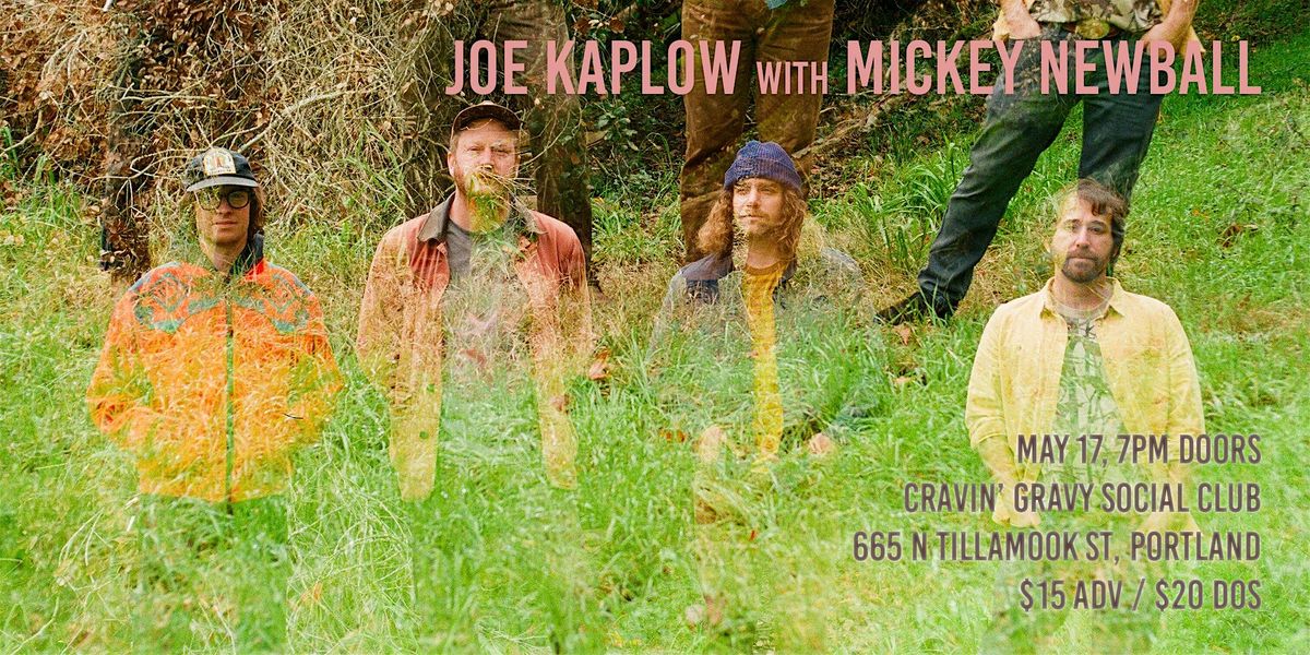 Joe Kaplow RECORD RELEASE PARTY with special guest Mickey Newball