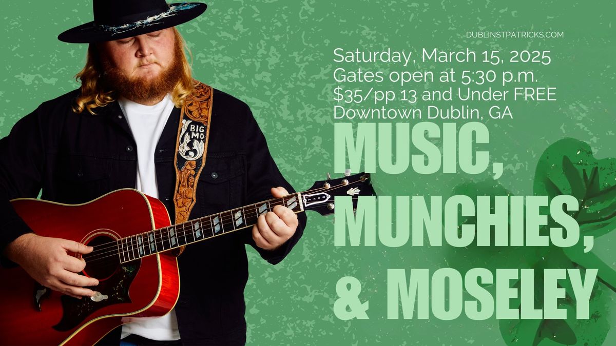 St. Patrick's Music & Munchies ft Will Moseley