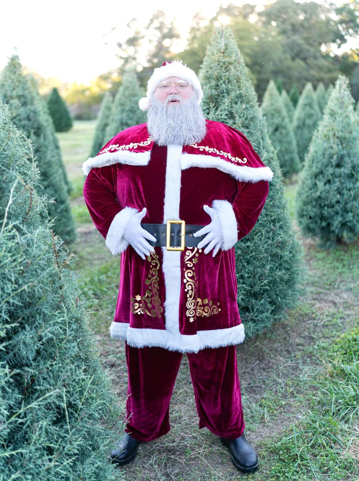 Santa Mini's at Bottoms Christmas Tree Farm