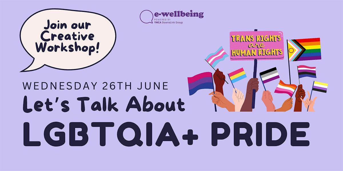Let's Talk Pride! e-wellbeing Youth Social June 2024