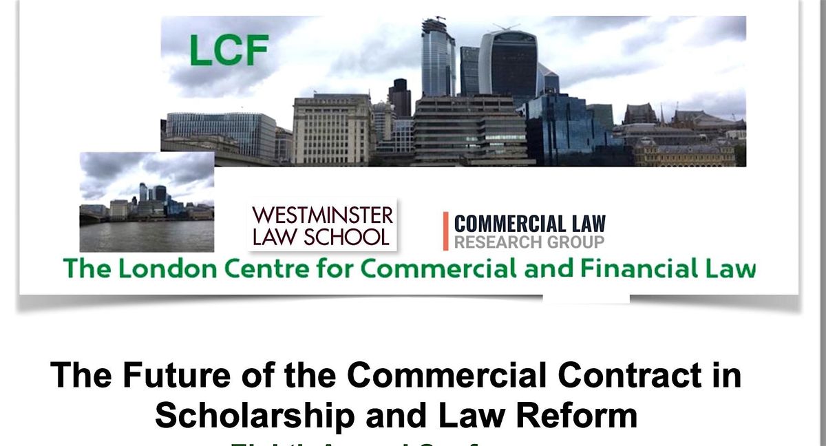 8th Annual Conference on The Future of the Commercial Contract