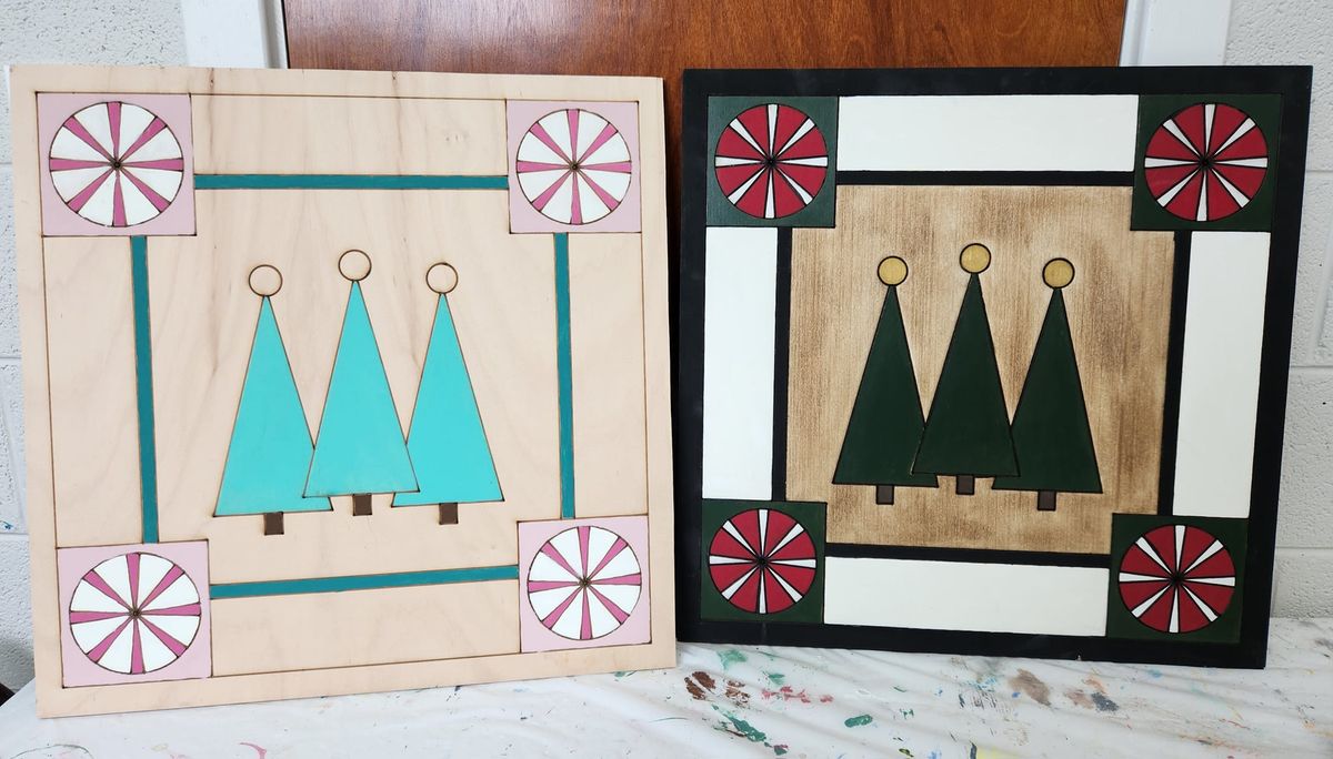 Christmas Barn Quilt Class