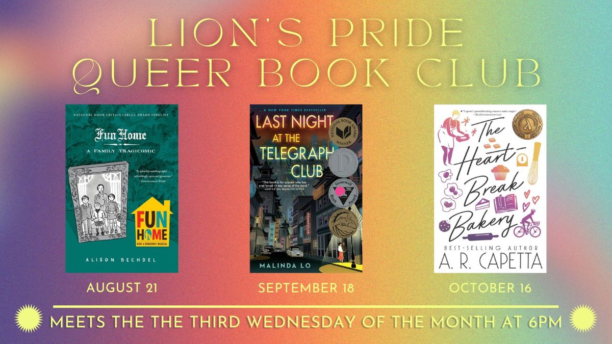 Lion's Pride Queer Book Club