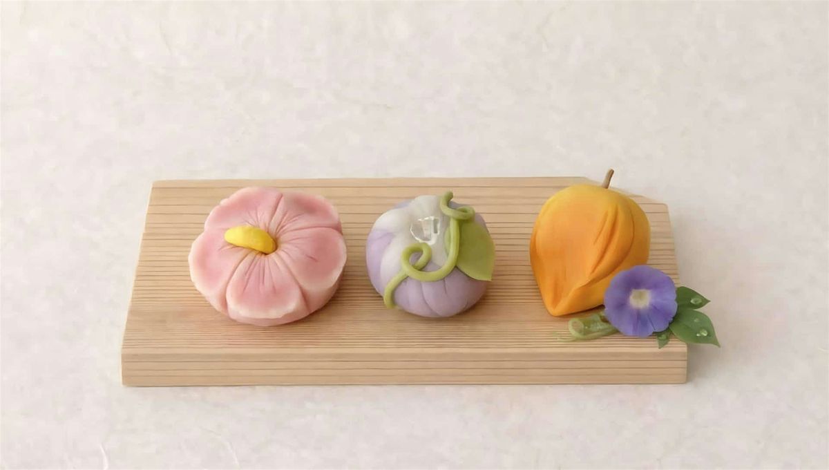 Nerikiri Wagashi - Japanese traditional confectionery making workshop