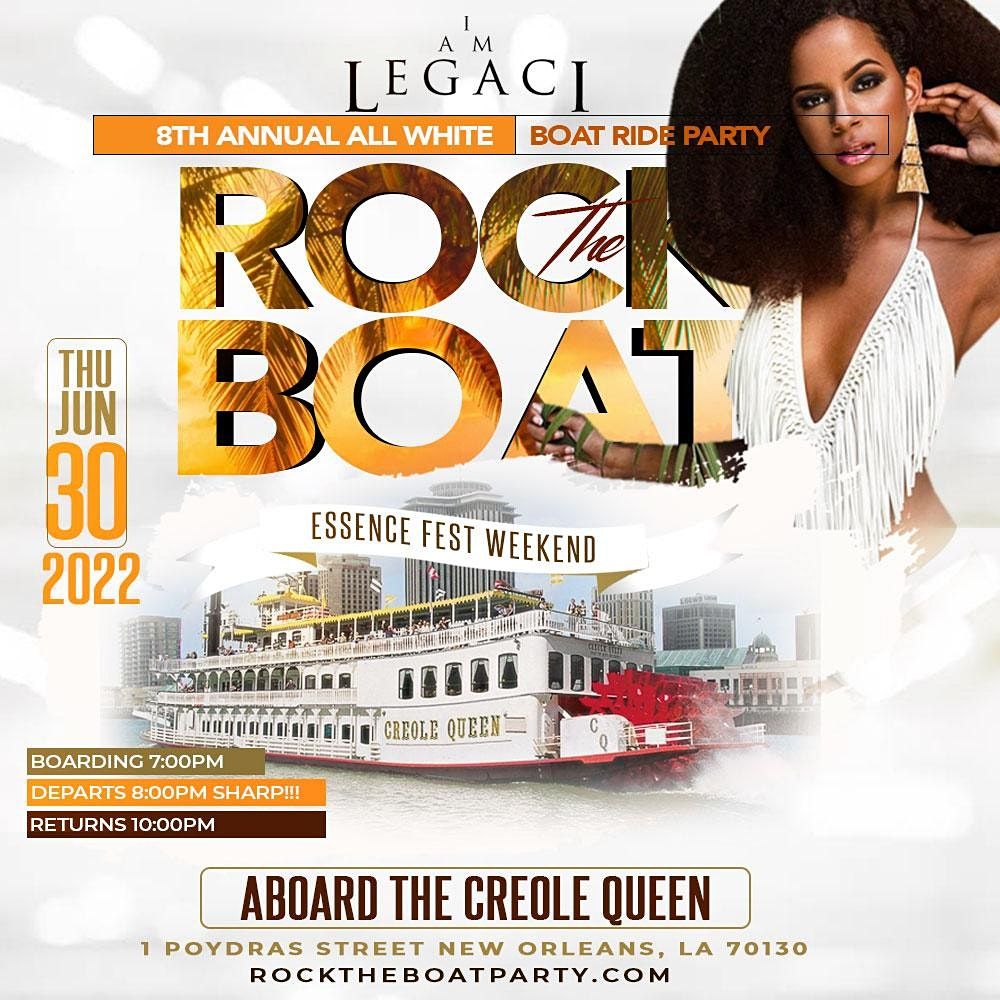 ROCK THE BOAT THE ALL WHITE BOAT RIDE PARTY ESSENCE MUSIC FESTIVAL