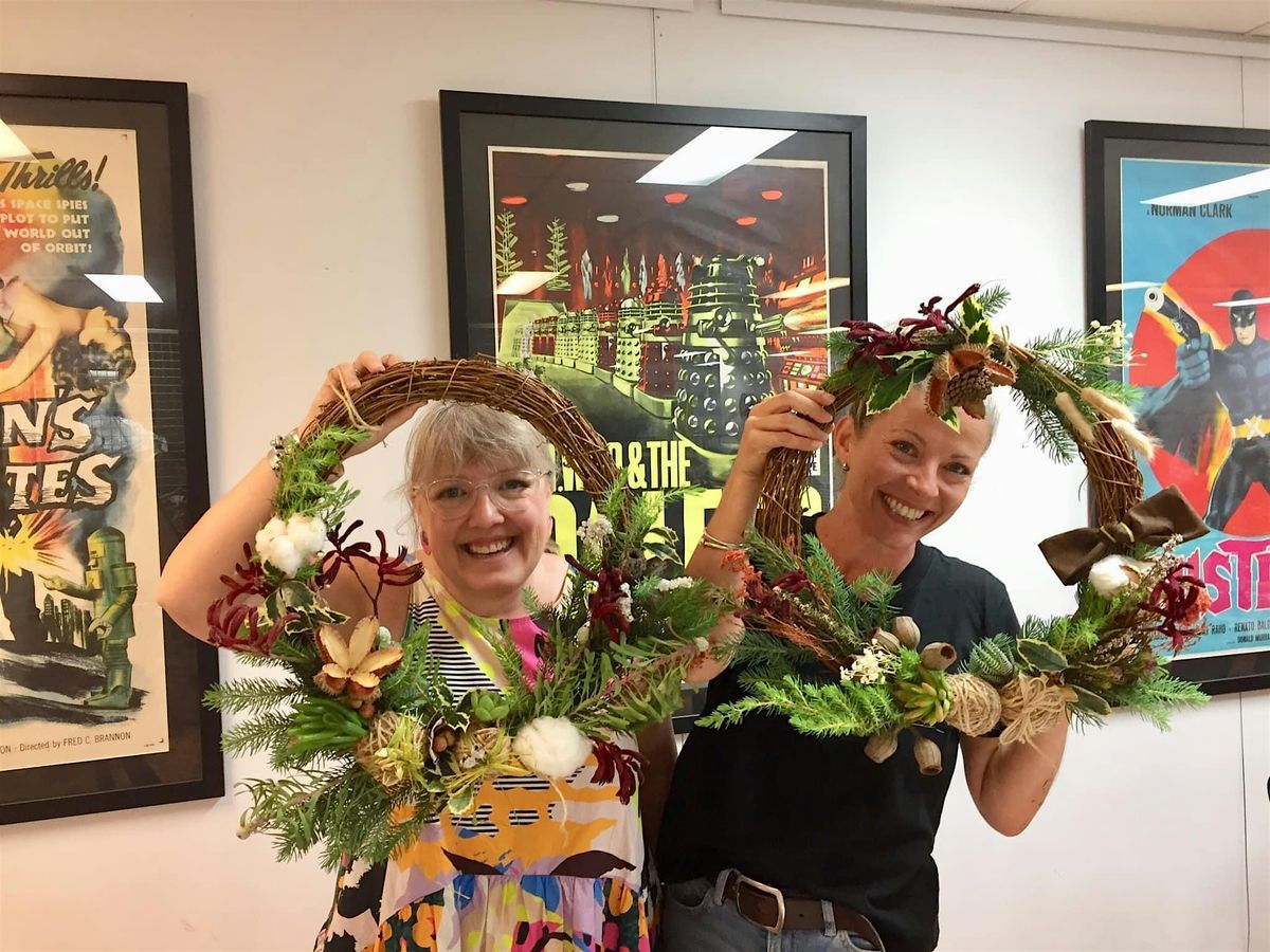 Christmas wreath workshop