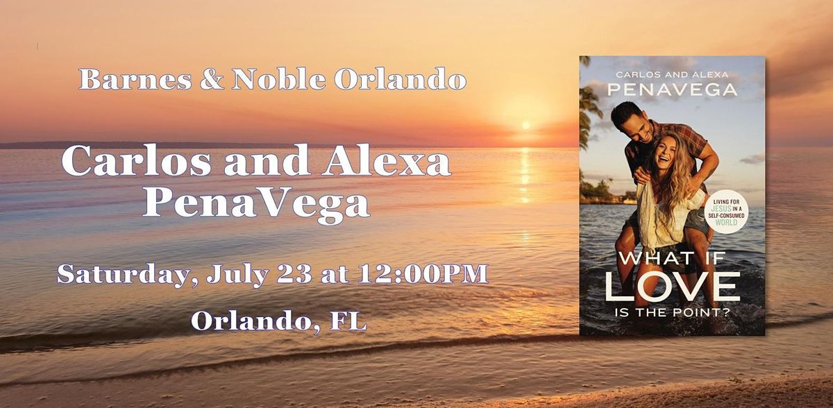 Carlos & Alexa PenaVega sign their new book at B&N-Orlando