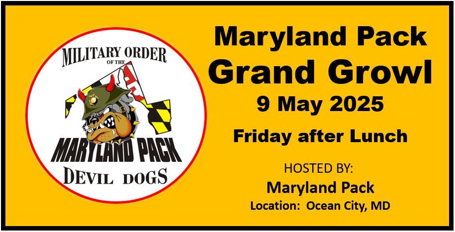 Maryland Pack Grand Growl - 2025