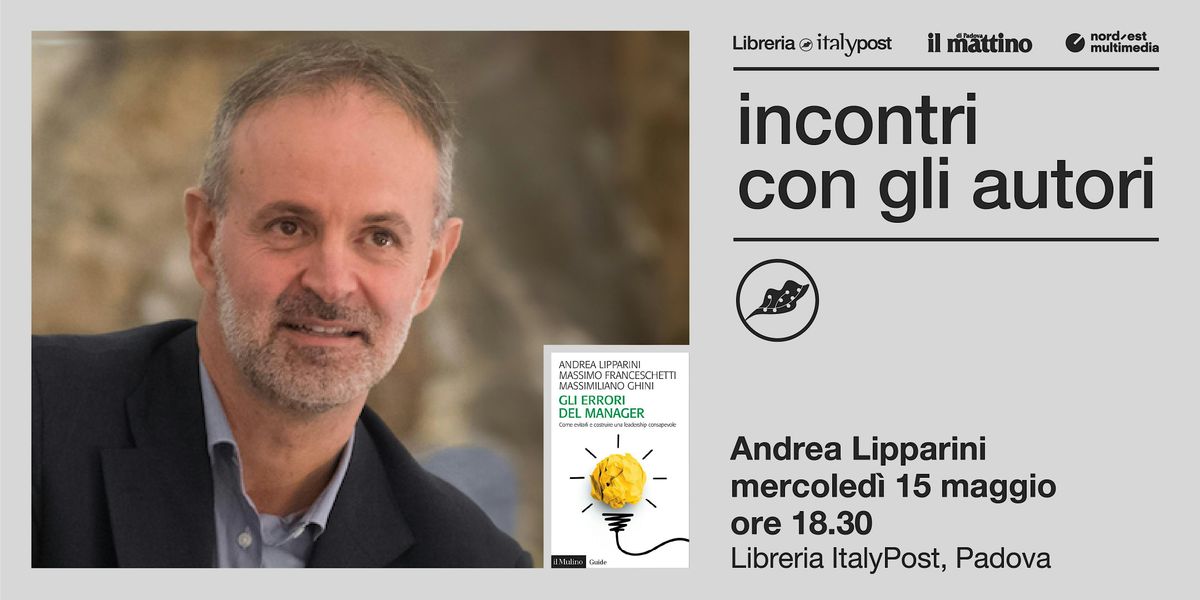 MERCOLED\u00cc DELL'INNOVAZIONE | Incontro con Andrea Lipparini
